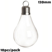 Load image into Gallery viewer, Promotion - DIY Paintable/Shatterproof Clear Christmas Decoration 80mm Plastic Ball, 10/Pack