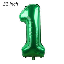 Load image into Gallery viewer, 1Set Farm Green Theme Happy Birthday Banner Balloons Tractor Construction Vehicle Birthday Party Decoration Balloon