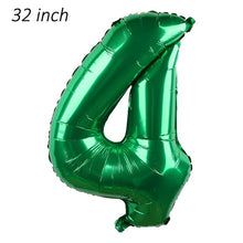 Load image into Gallery viewer, 1Set Farm Green Theme Happy Birthday Banner Balloons Tractor Construction Vehicle Birthday Party Decoration Balloon