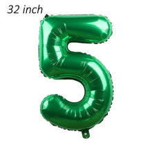 Load image into Gallery viewer, 1Set Farm Green Theme Happy Birthday Banner Balloons Tractor Construction Vehicle Birthday Party Decoration Balloon