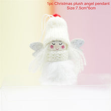 Load image into Gallery viewer, Christmas Tree Decorations Cute Angel Doll Girl Ski Pendant Wooden Navidad New Year Christmas Tree Ornaments Xmas Gift for Kids