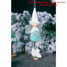 Load image into Gallery viewer, Christmas Tree Decorations Cute Angel Doll Girl Ski Pendant Wooden Navidad New Year Christmas Tree Ornaments Xmas Gift for Kids