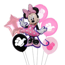Load image into Gallery viewer, 7pcs/lot Minnie Balloons Mickey Mouse Birthday Party Decorations Baby Shower Decor Kids Party Mickey Balloon Air Globos