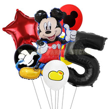 Load image into Gallery viewer, 7pcs/lot Minnie Balloons Mickey Mouse Birthday Party Decorations Baby Shower Decor Kids Party Mickey Balloon Air Globos