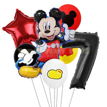 Load image into Gallery viewer, 7pcs/lot Minnie Balloons Mickey Mouse Birthday Party Decorations Baby Shower Decor Kids Party Mickey Balloon Air Globos