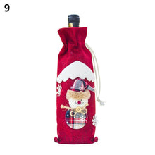Load image into Gallery viewer, Noel 2021 Newest Christmas Wine Bottle Cover Santa Claus Xmas Christmas Decorations for Home Natal Dinner Decor New Year Gift