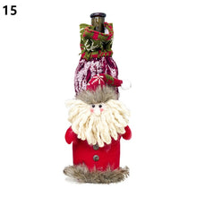 Load image into Gallery viewer, Noel 2021 Newest Christmas Wine Bottle Cover Santa Claus Xmas Christmas Decorations for Home Natal Dinner Decor New Year Gift