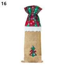 Load image into Gallery viewer, Noel 2021 Newest Christmas Wine Bottle Cover Santa Claus Xmas Christmas Decorations for Home Natal Dinner Decor New Year Gift
