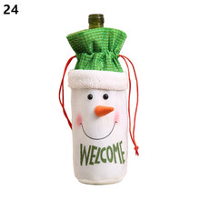 Load image into Gallery viewer, Noel 2021 Newest Christmas Wine Bottle Cover Santa Claus Xmas Christmas Decorations for Home Natal Dinner Decor New Year Gift