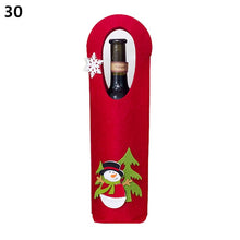 Load image into Gallery viewer, Noel 2021 Newest Christmas Wine Bottle Cover Santa Claus Xmas Christmas Decorations for Home Natal Dinner Decor New Year Gift