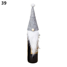 Load image into Gallery viewer, Noel 2021 Newest Christmas Wine Bottle Cover Santa Claus Xmas Christmas Decorations for Home Natal Dinner Decor New Year Gift