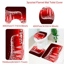 Load image into Gallery viewer, Staraise Santa Claus Toilet Cover Bathroom Set Christmas Decoration For Home Merry Christmas Navidad 2020 Happy New Year 2021
