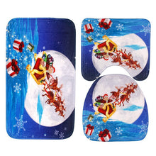 Load image into Gallery viewer, Staraise Santa Claus Toilet Cover Bathroom Set Christmas Decoration For Home Merry Christmas Navidad 2020 Happy New Year 2021