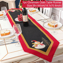 Load image into Gallery viewer, Santa Claus Rug Seat Bathroom Set Merry Christmas Decorations For Home Navidad 2020 Natal Cristmas Party Supplies New Year Gift