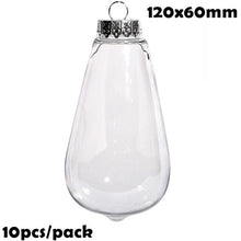 Load image into Gallery viewer, Promotion - DIY Paintable/Shatterproof Clear Christmas Decoration 80mm Plastic Ball, 10/Pack
