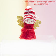 Load image into Gallery viewer, Christmas Tree Decorations Cute Angel Doll Girl Ski Pendant Wooden Navidad New Year Christmas Tree Ornaments Xmas Gift for Kids
