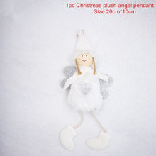 Load image into Gallery viewer, Christmas Tree Decorations Cute Angel Doll Girl Ski Pendant Wooden Navidad New Year Christmas Tree Ornaments Xmas Gift for Kids
