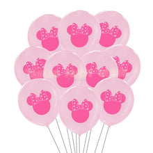 Load image into Gallery viewer, 7pcs/lot Minnie Balloons Mickey Mouse Birthday Party Decorations Baby Shower Decor Kids Party  Mickey Balloon Air Globos
