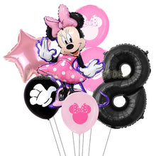 Load image into Gallery viewer, 7pcs/lot Minnie Balloons Mickey Mouse Birthday Party Decorations Baby Shower Decor Kids Party  Mickey Balloon Air Globos
