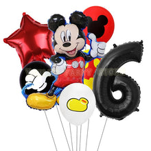 Load image into Gallery viewer, 7pcs/lot Minnie Balloons Mickey Mouse Birthday Party Decorations Baby Shower Decor Kids Party  Mickey Balloon Air Globos
