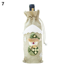 Load image into Gallery viewer, Noel 2021 Newest Christmas Wine Bottle Cover Santa Claus Xmas Christmas Decorations for Home Natal Dinner Decor New Year Gift
