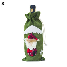Load image into Gallery viewer, Noel 2021 Newest Christmas Wine Bottle Cover Santa Claus Xmas Christmas Decorations for Home Natal Dinner Decor New Year Gift

