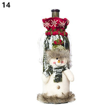 Load image into Gallery viewer, Noel 2021 Newest Christmas Wine Bottle Cover Santa Claus Xmas Christmas Decorations for Home Natal Dinner Decor New Year Gift
