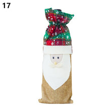 Load image into Gallery viewer, Noel 2021 Newest Christmas Wine Bottle Cover Santa Claus Xmas Christmas Decorations for Home Natal Dinner Decor New Year Gift
