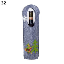 Load image into Gallery viewer, Noel 2021 Newest Christmas Wine Bottle Cover Santa Claus Xmas Christmas Decorations for Home Natal Dinner Decor New Year Gift
