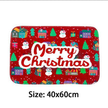 Load image into Gallery viewer, Santa Claus Rug Seat Bathroom Set Merry Christmas Decorations For Home Navidad 2020 Natal Cristmas Party Supplies New Year Gift
