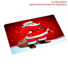 Load image into Gallery viewer, Santa Claus Rug Seat Bathroom Set Merry Christmas Decorations For Home Navidad 2020 Natal Cristmas Party Supplies New Year Gift
