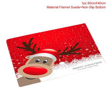 Load image into Gallery viewer, Santa Claus Rug Seat Bathroom Set Merry Christmas Decorations For Home Navidad 2020 Natal Cristmas Party Supplies New Year Gift
