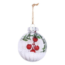Load image into Gallery viewer, Christmas Transparent Hanging Ball For Xmas Tree Bauble Xmas Hanging Ball Christmas Decorations For Home Christmas Tree Ornament
