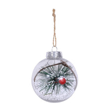 Load image into Gallery viewer, Christmas Transparent Hanging Ball For Xmas Tree Bauble Xmas Hanging Ball Christmas Decorations For Home Christmas Tree Ornament
