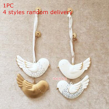 Load image into Gallery viewer, Christmas Tree Hanging Angel Bear Santa Bells Decoration Xmas Party Wedding Ornament Metal Pendants Christmas Gifts 1pcs QLY9372
